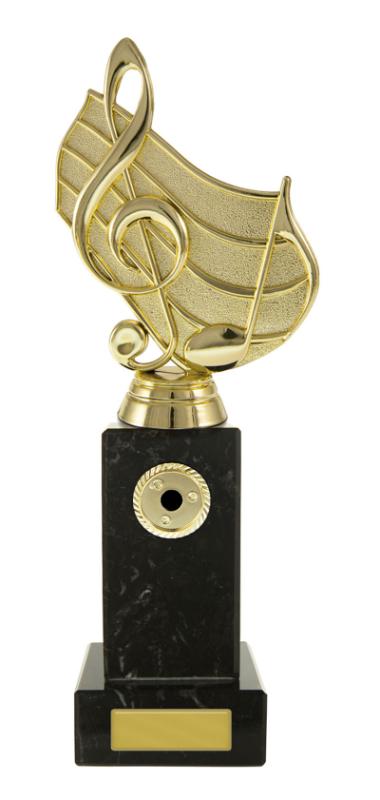 S24-17314 Music Fig. on Column 25.6cm