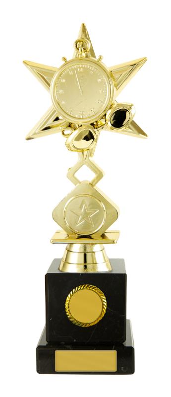 S24-19215 Metal Swimming Theme on Base 25cm