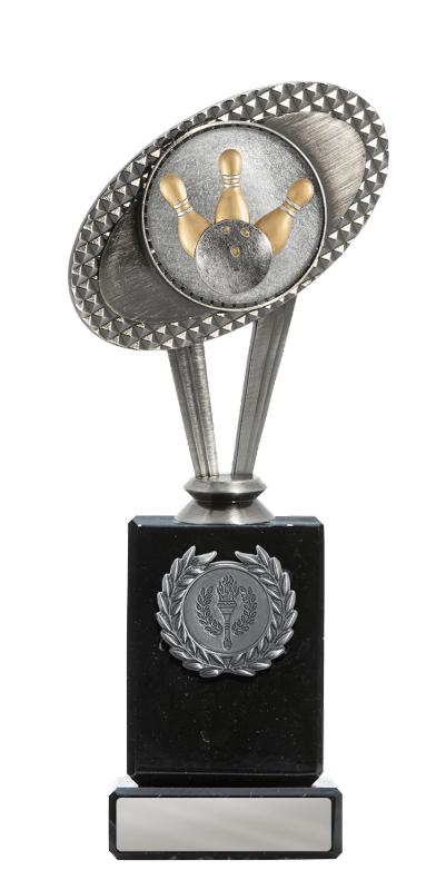 S24-20107 Metal Tenpin Theme on Column 22.5cm