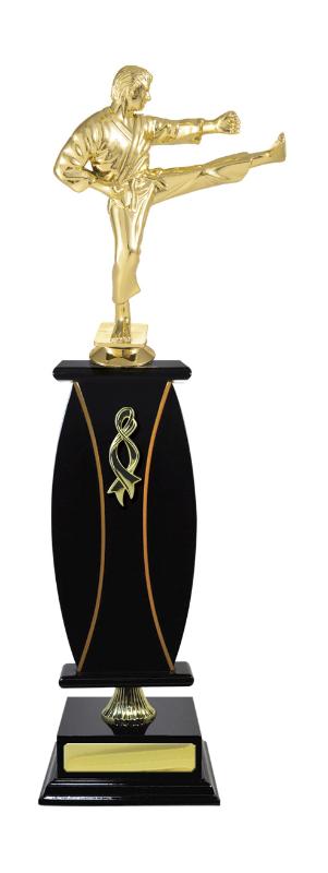 S24-7504 Timber Buildup Martial Arts 50.3cm
