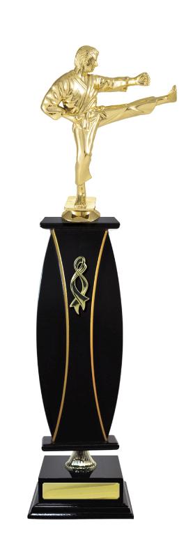 S24-7506 Timber Buildup Martial Arts 55.3cm