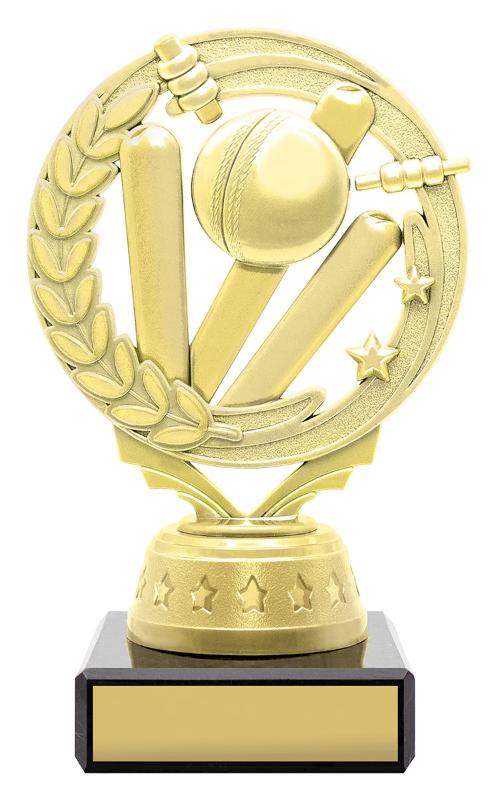 S4022 Gold / Red Cricket Torch Series 140mm