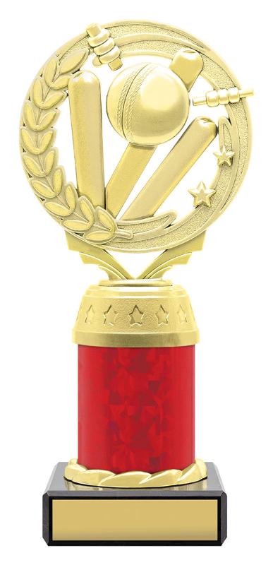 S4024 Gold / Red Cricket Torch Series 185mm