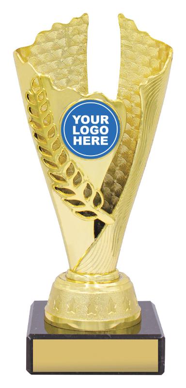 S4127 Spirit Cup Blue / Gold 175mm