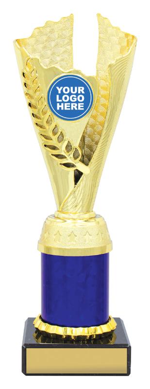 S4128 Spirit Cup Blue / Gold 230mm