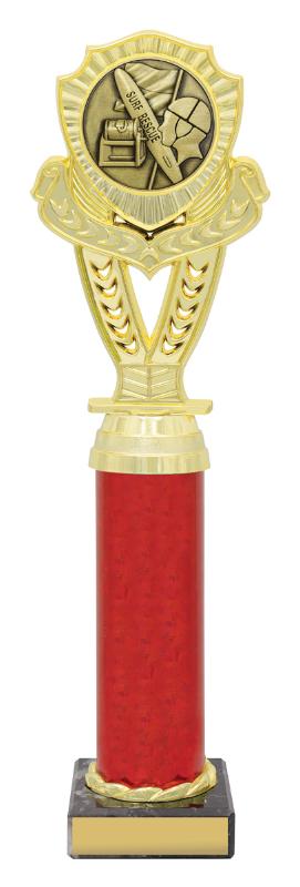 S4146 Chevron Maxi Red 310mm
