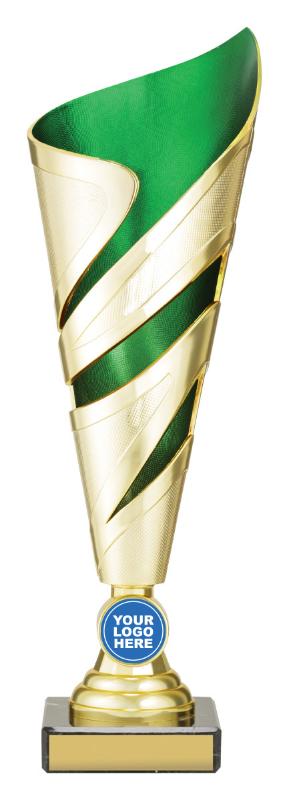 S4333 Cyclone Cup Gold / Green 315mm