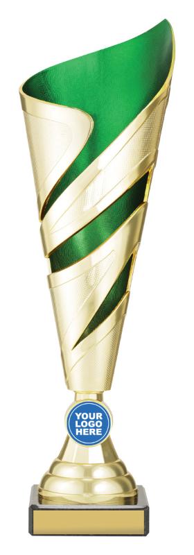 S4334 Cyclone Cup Gold / Green 330mm