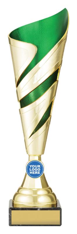 S4335 Cyclone Cup Gold / Green 350mm