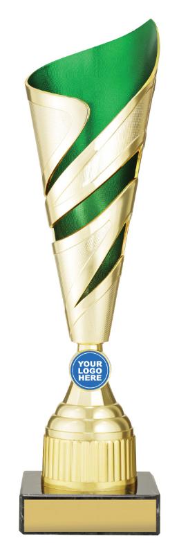 S4336 Cyclone Cup Gold / Green 370mm