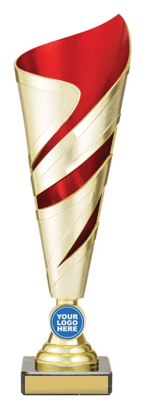 S4343 Cyclone Cup Gold / Red 315mm