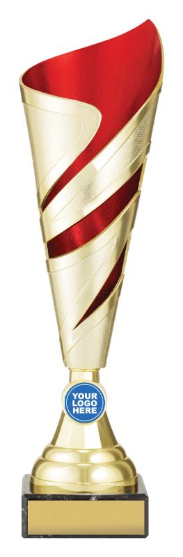 S4345 Cyclone Cup Gold / Red 350mm