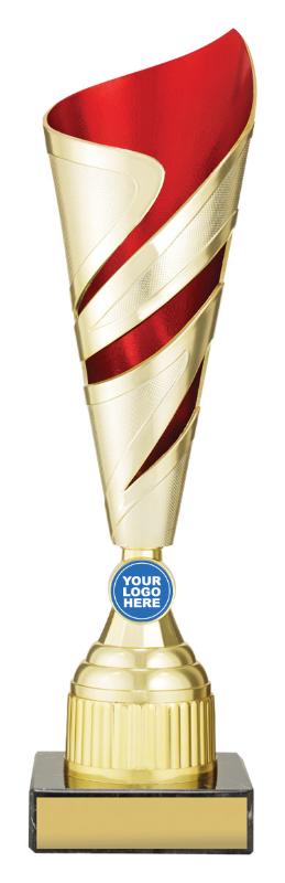 S4346 Cyclone Cup Gold / Red 370mm