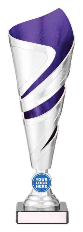 S4353 Cyclone Cup Silver / Purple 315mm