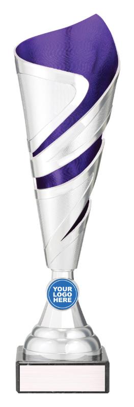 S4355 Cyclone Cup Silver / Purple 350mm