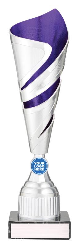 S4356 Cyclone Cup Silver / Purple 370mm