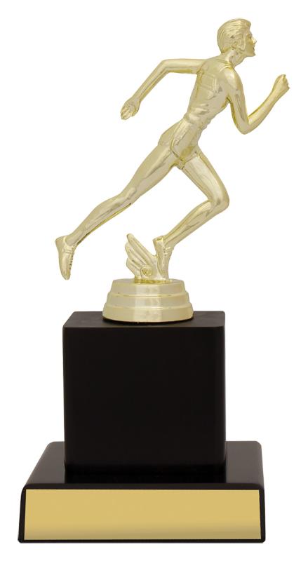 S4407 Athletics Black Column 185mm
