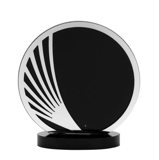 SABG01A Black Laser Glass with Acrylic 16cm
