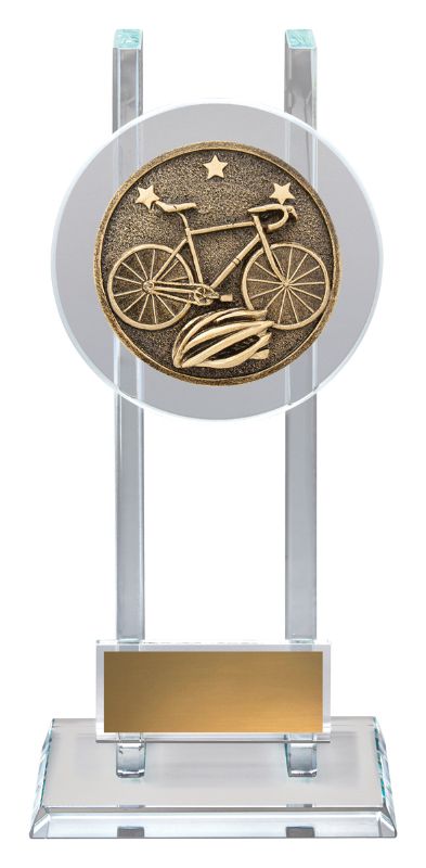SG264C Cycling Spartan Glass 21.5cm