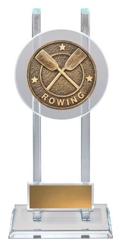 SG273B Rowing Spartan Glass 19cm