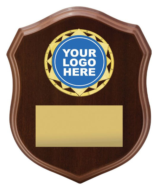 SH06A Compass Shield with Logo 16cm