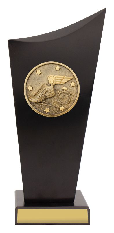 SK547B Athletics Black Timber Spartan Crest 245mm
