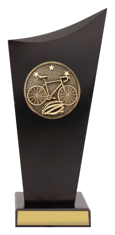 SK564B Cycling Black Timber Spartan Crest 24.5cm