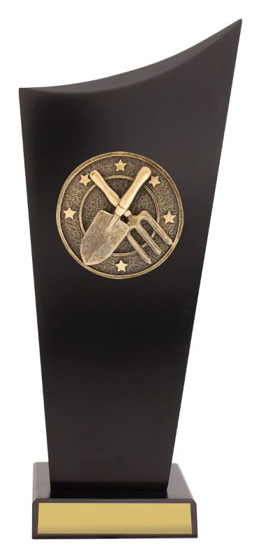 SK567C Gardening Black Timber Spartan Crest 27cm