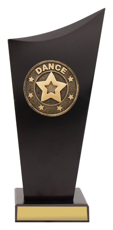 SK595B Dance Black Timber Spartan Crest 24.5cm