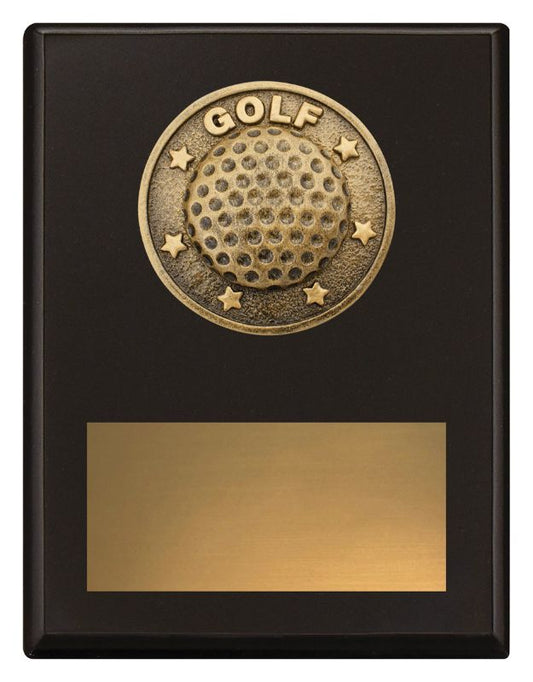 SP609B Challenge Plaque Golf 17.5cm