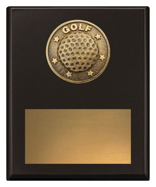 SP609C Challenge Plaque Golf 20cm