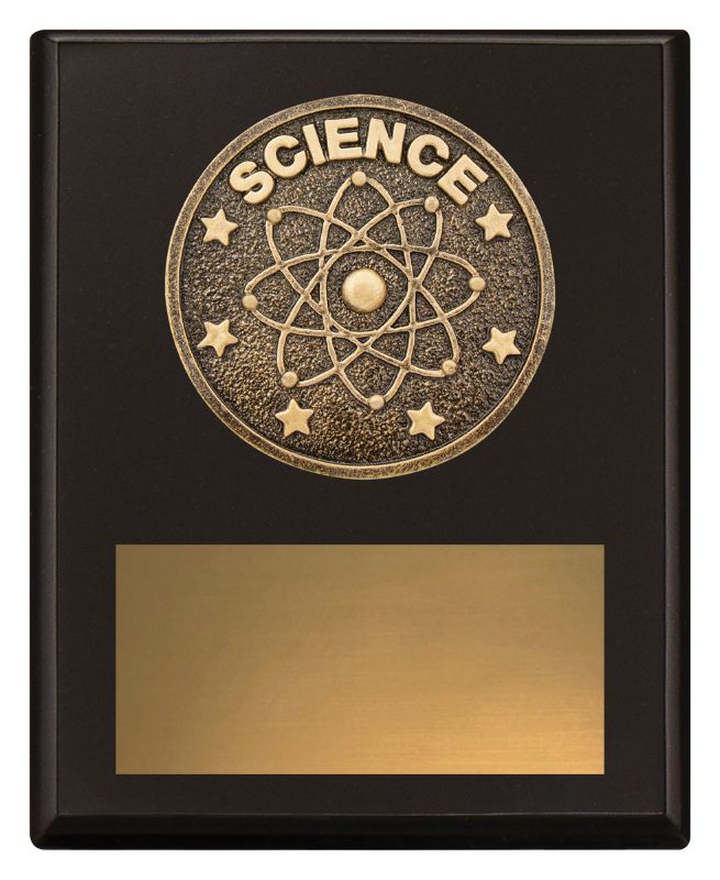 SP612A Challenge Plaque Science 15cm