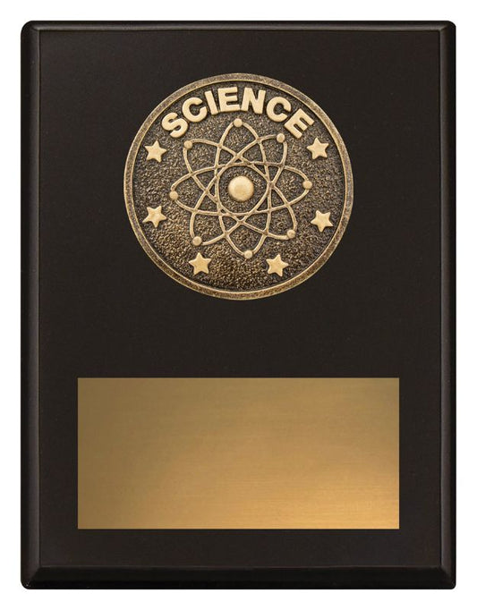 SP612B Challenge Plaque Science 17.5cm