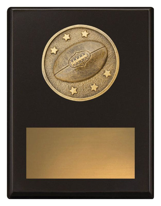 SP631B Challenge Plaque Aussie Rules 17.5cm