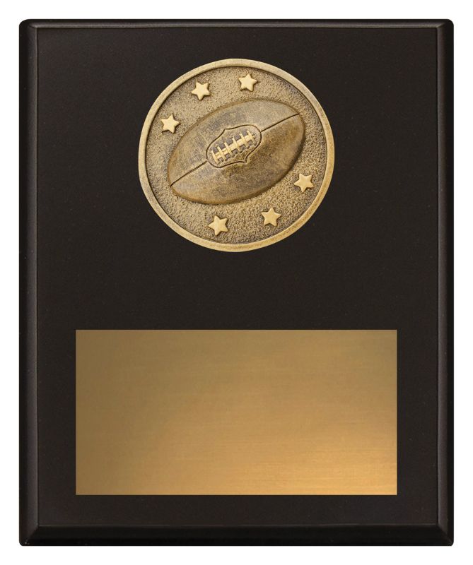 SP631C Challenge Plaque Aussie Rules 20cm