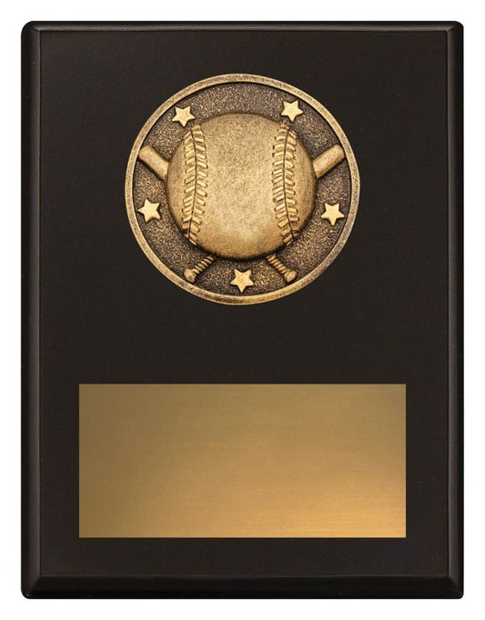 SP633B Challenge Plaque Baseball / Softball 175mm