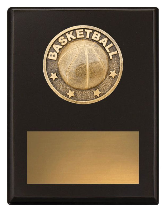SP634B Challenge Plaque Basketball 17.5cm