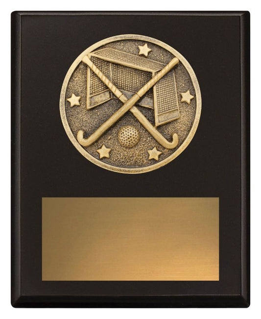 SP644A Challenge Plaque Hockey 15cm