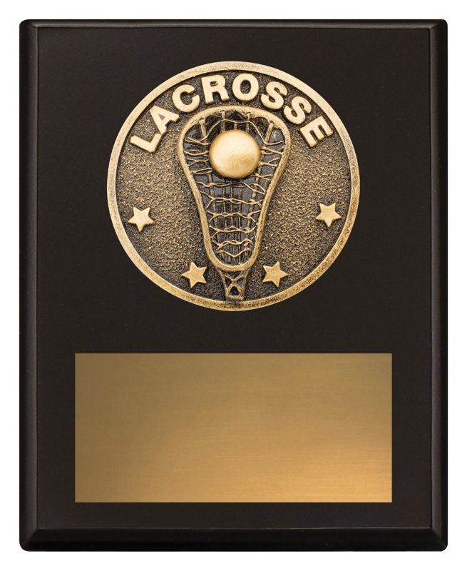 SP663A Challenge Plaque Lacrosse 15cm
