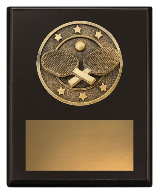 SP666A Challenge Plaque Table Tennis 15cm