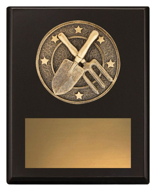 SP667A Challenge Plaque Gardening 15cm