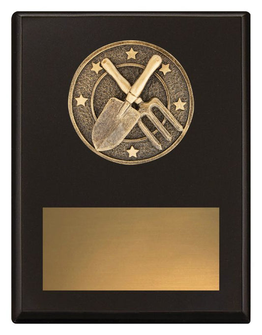 SP667B Challenge Plaque Gardening 17.5cm