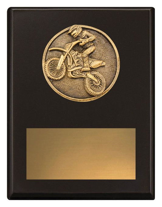 SP668B Challenge Plaque Motorcross 17.5cm