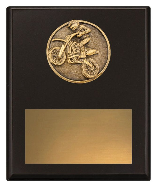SP668C Challenge Plaque Motorcross 20cm