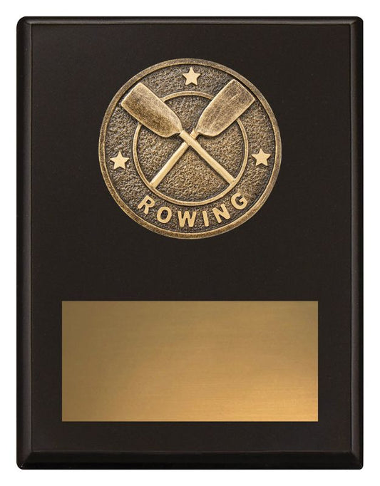 SP673B Challenge Plaque Rowing 17.5cm