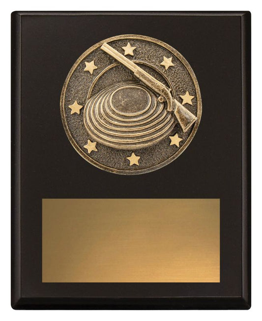 SP685A Challenge Plaque Clay Pigeon 15cm