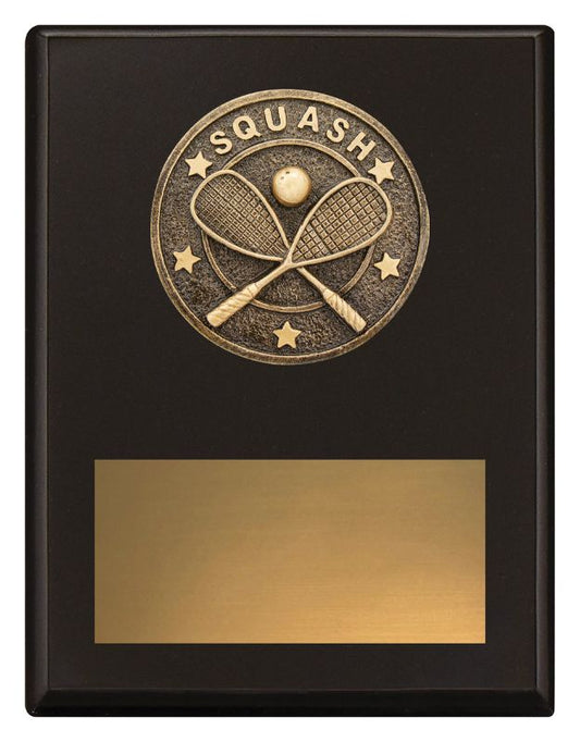 SP686B Challenge Plaque Squash 17.5cm