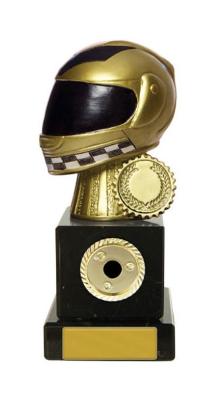 W22-10208 Helmet on Column 16.5cm