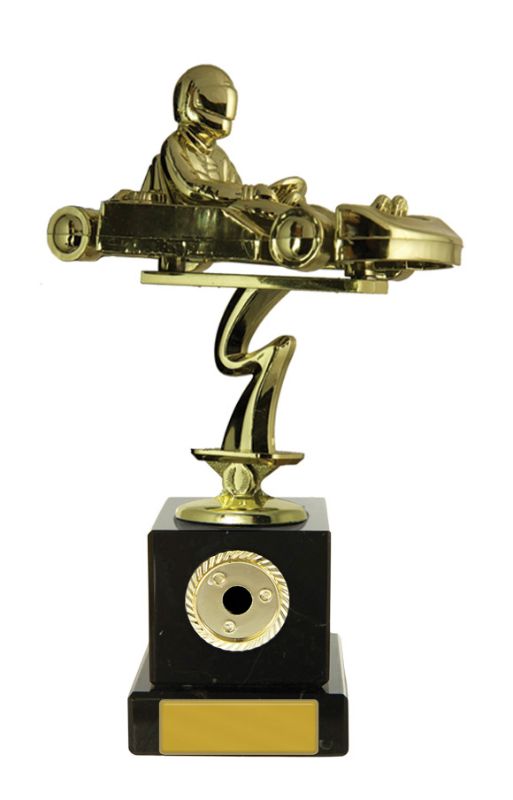 W22-10414 Go Kart on Column 20cm