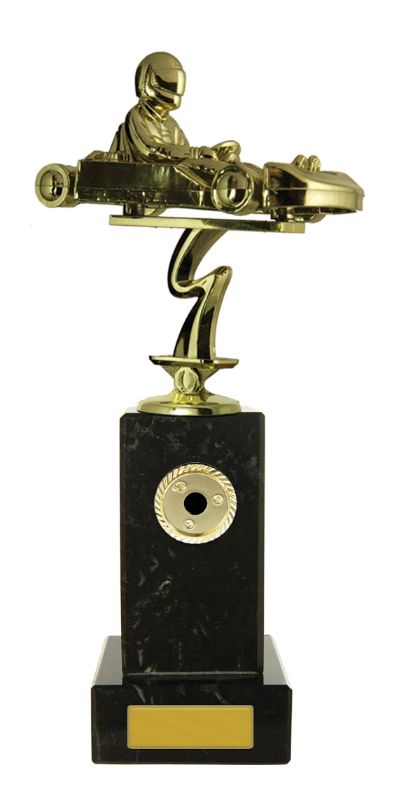 W22-10416 Go Kart on Column 25cm